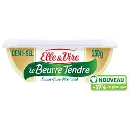 ELLE & VIRE Manteiga tenra meio sal 250 g