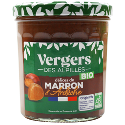 VERGERS DES ALPILLES Delícias de castanhas de Ardèche Bio 370 g