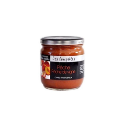 VERGERS DES ALPILLES Compota de Pêssego/Pêssego de Vinha 430 g