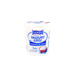 LYNOS Yogur griego de leche de vaca natural 10% MG 1 kg
