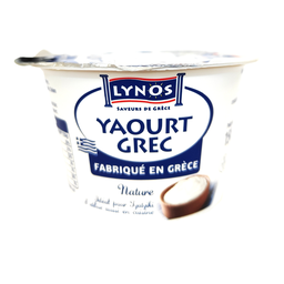 LYNOS Yogur griego natural 150 g