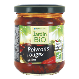 JARDIN BIO Pimentos vermelhos grelhados bio 130 g