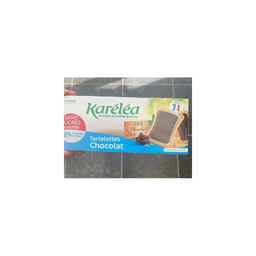 KARELEA Biscuits tartelette chocolat noir SSA 130 g