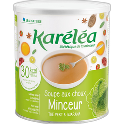 KARELEA Sopa emagrecedora de couve chá verde e guaraná 300 g