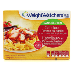 WEIGHT WATCHERS Cabillaud Penne Sans Gluten 330 g