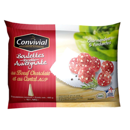 CONVIVIAL Albóndigas de Ternera Charolesa y Cantal 480 g