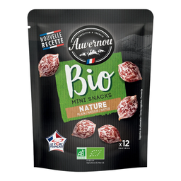 AUVERNOU Mini Snacks Nature Bio 60g