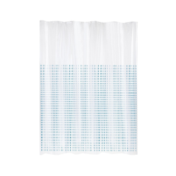 GELCO Shower Curtain Stria Peva 180x200 Blue Vivi