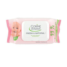CORINE DE FARME Lingettes Parfumées x62