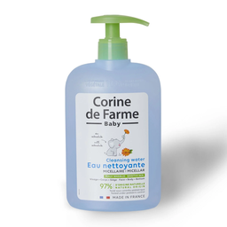 CORINE DE FARME Eau Micellaire Bébé Nettoyante Visage Corps et Siège 500 ml