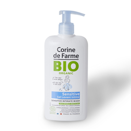 CORINE DE FARME Gel de Higiene Íntima con Extracto de Flor de Almendro y Aloe Vera Bio 250 ml