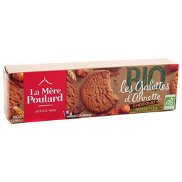LA MERE POULARD Galettes d'Annette chocolat noisettes Bio 110 g