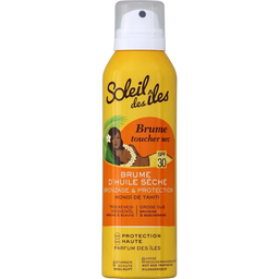 SOLEIL DES ILES Huile solaire Corps Spf 30 Bronzage et Protection Monoi 200 ml