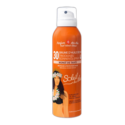 SOLEIL DES ILES Brume d'huile sèche SPF30 Monoï de Tahiti parfum des îles 200 ml
