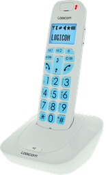 LOGICOM Téléphone sans fil Confort 150 Blanc