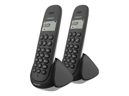 LOGICOM Duo numérique Aura 250 noir