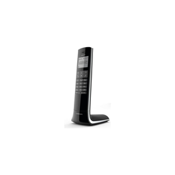 LOGICOM Téléphone Fixe sans fil avec Répondeur Luxia 150 Noir