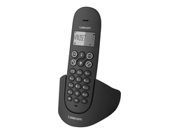 LOGICOM Téléphone fixe Luna 150 taupe