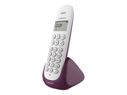 LOGICOM Téléphone fixe Luna 150 aubergine
