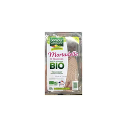 BONJOUR CAMPAGNE mortadelle BIO bjr campagne 100g