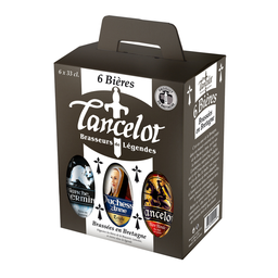 LANCELOT Assortiment de bières de Bretagne 6 x 33 cl
