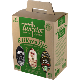 LANCELOT Conjunto de cervejas artesanais bio 5% 6 x 33 cl