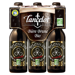 LANCELOT Cerveja escura Telenn du biológica 3 x 33 cl