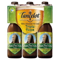 LANCELOT Cerveja loira pur malt Duchesse Anne Triple Hops 3 x 33 cl