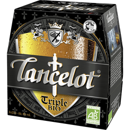 LANCELOT Cerveja loira triple Bio 6 x 25 cl