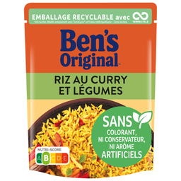 BEN'S ORIGINAL Curry and Vegetable Rice Express 250 g