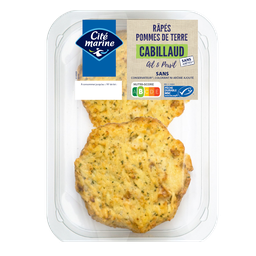 CITE MARINE Rallado de patatas con bacalao al ajo y perejil 200 g