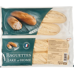 NORMA Demi-baguettes précuites — le paquet de 4