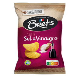 BRETS Chips saveur sel & vinaigre 125 g