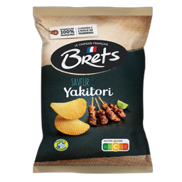 BRETS Wavy crisps yakitori flavor 125 g