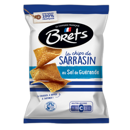 BRETS Buckwheat Chips with Guérande Salt 120 g
