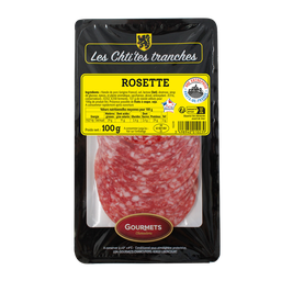 ROSETTE EN TRANCHES VIANDE DE PORC FRANCAIS 90 g