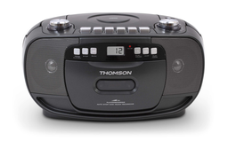 THOMSON Leitor de rádio CD portátil RK200CD MP3 cassete