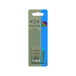 PARKER Cartuchos de tinta Quink Azul 12 unidades
