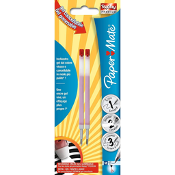 PAPERMATE Minas de recambio para roller Replay Premium 0,7mm Rojo - Blíster de 2