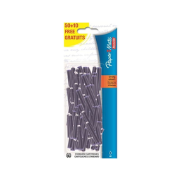 PAPERMATE 50 Cartuchos de tinta borrables Azul