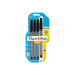 PAPERMATE Bolígrafo Inkjoy 100 Negro 4 unidades