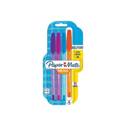 PAPERMATE Bolígrafo Inkjoy 100 Fun 4 unidades