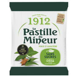 VERQUIN 1912 Pastille du Mineur rebuçados extratos de plantas sem açúcar 100 g