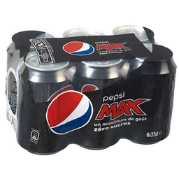 PEPSI max boîte 6X33cl