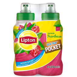 LIPTONIC Bebida de Chá Framboesa 4 x 20 cl