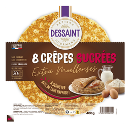 DESSAINT Crêpes sucrées vanille TRAITEUR