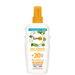 LOVEA Spray solaire hydratant SPF20 monoï de Tahiti 150ml