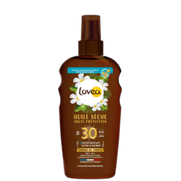 LOVEA Huile sèche haute protection monoï de Tahiti FPS 30 150ml