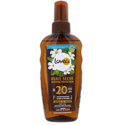 LOVEA huile solaire corps et cheveux SPF 30 au monoï tamanu 150ml