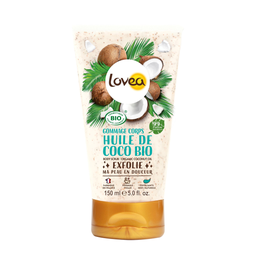 LOVEA Gommage corps huile de coco bio 150 ml